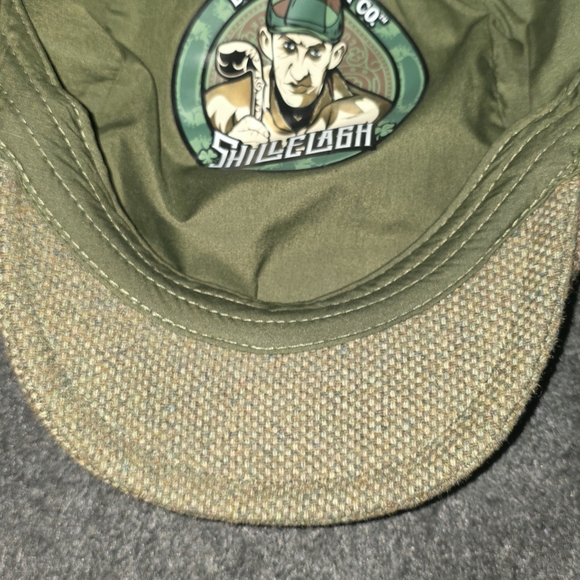 Men's Patchwork Flat Cap - Picture 3 of 8